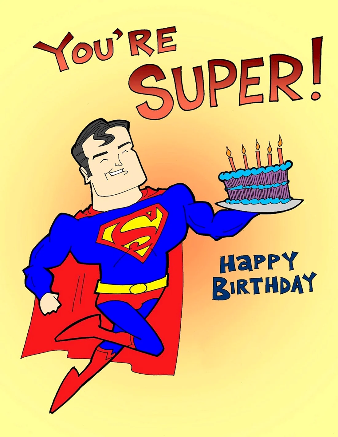 С днем рождения Супермен