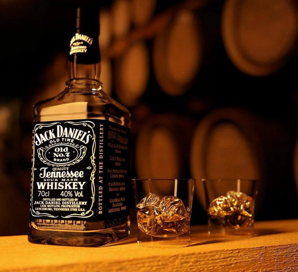 Силиконовая форма люкс бутылка виски JACK DANIEL’S Джек Дениелс 3D