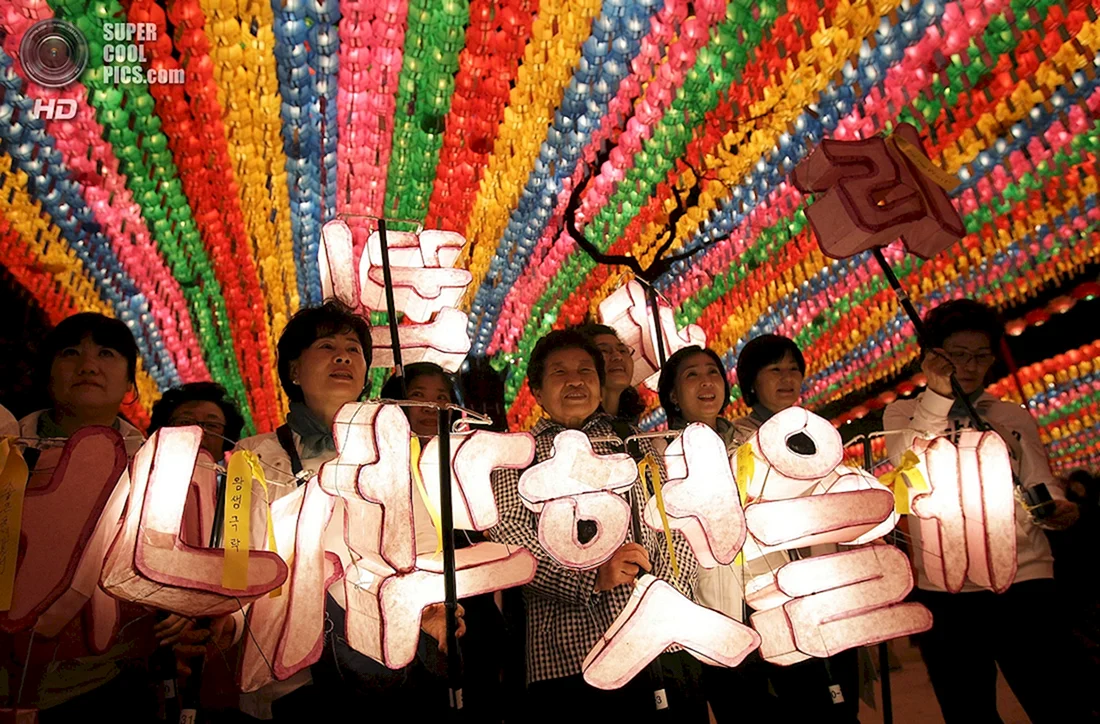 Сеульский фестиваль фонарей