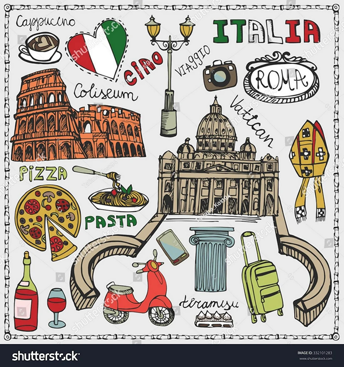 Символы Италии