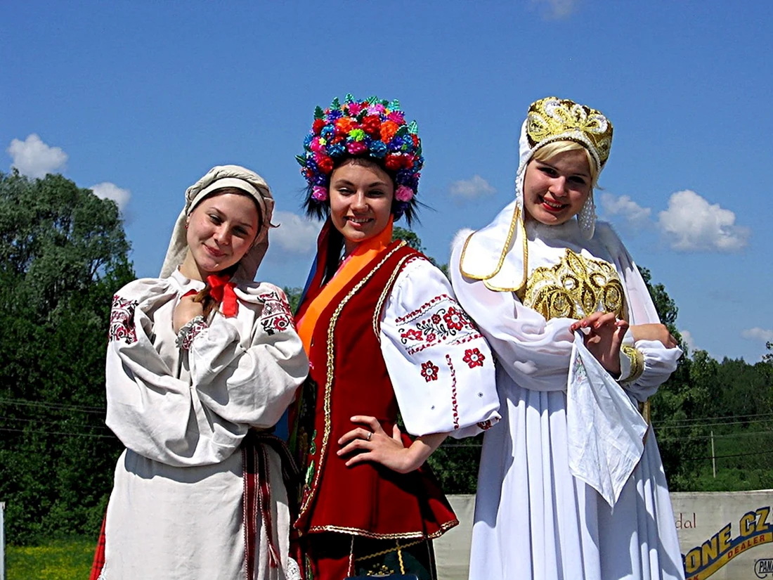 4 славянских народа. Белорусы и русские. Единство славянских народов.