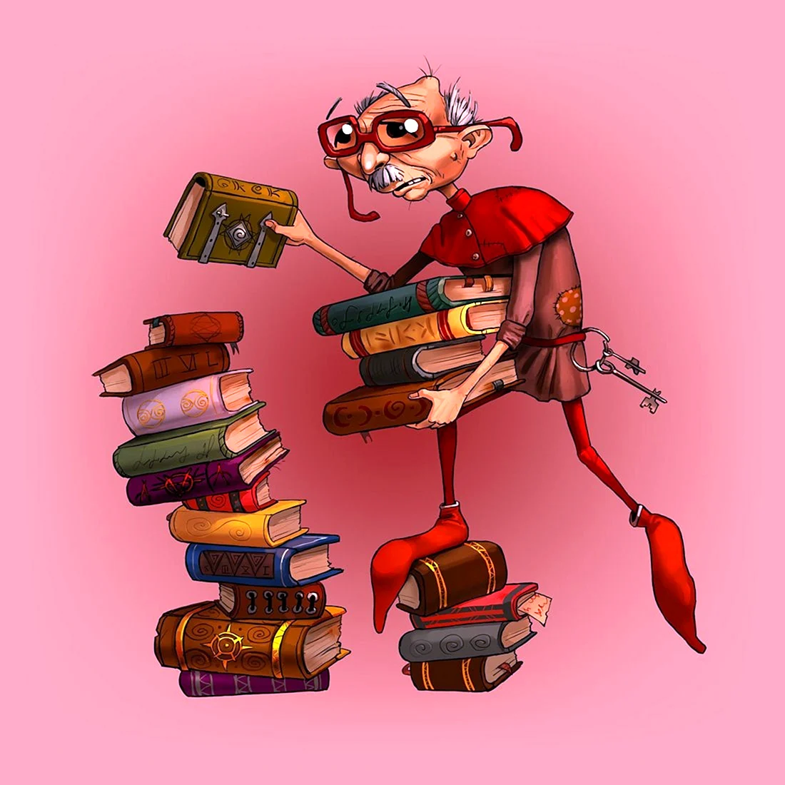 Смешной библиотекарь