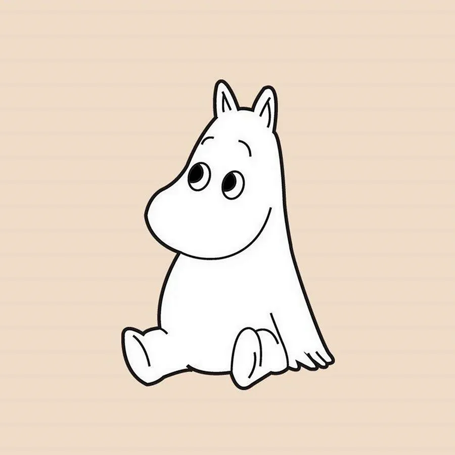 The Moomintroll Стикеры