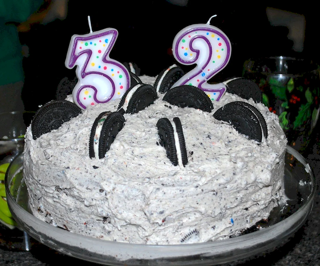 Торт 32 года