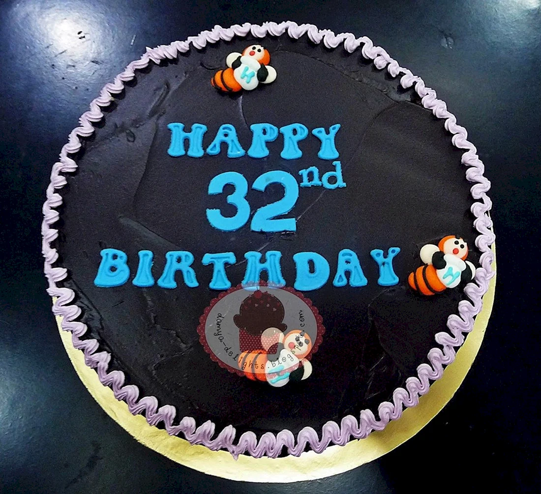 Торт на день рождения 32