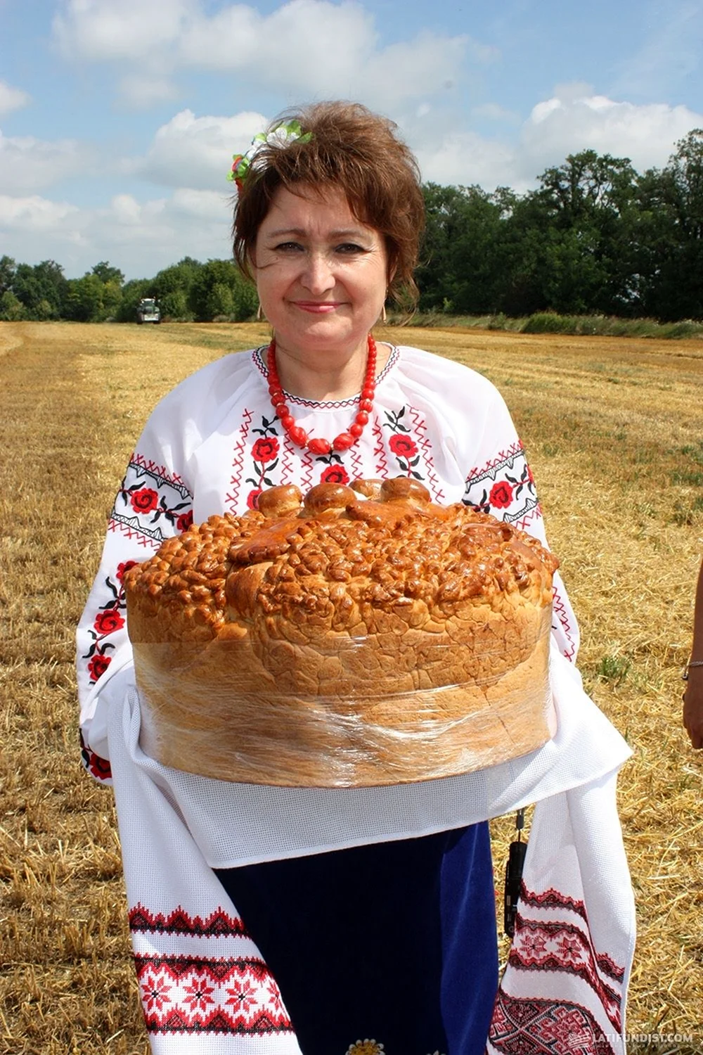 Традиционный белорусский каравай