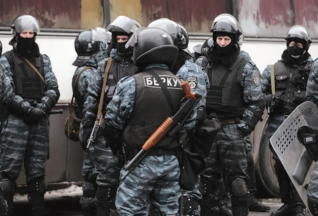 Украинский спецназ Беркут