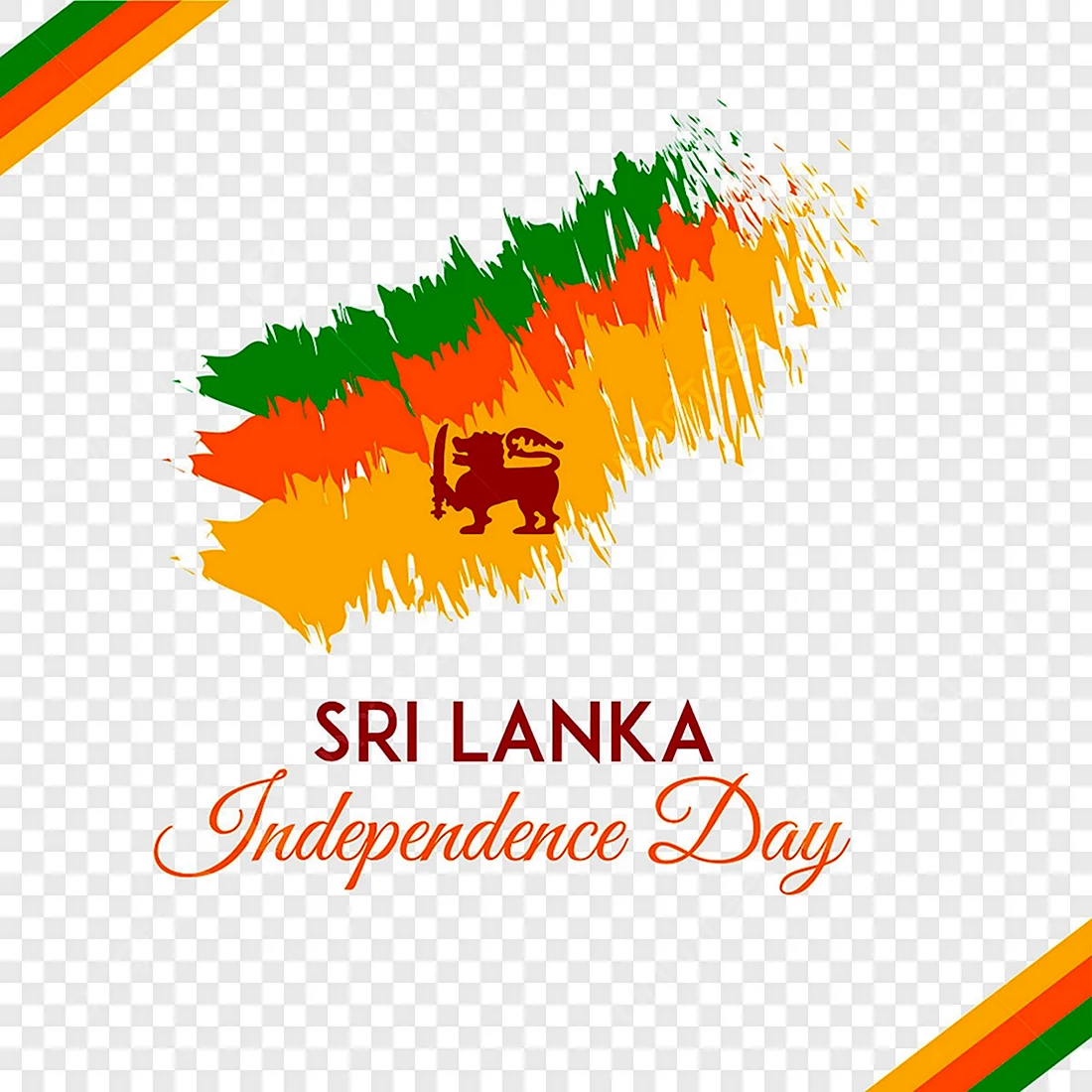 Vector Independence Day of Sri Lanka