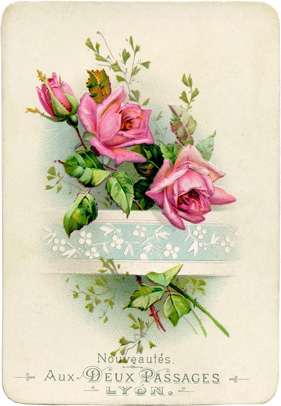Винтажные открытки цветочные