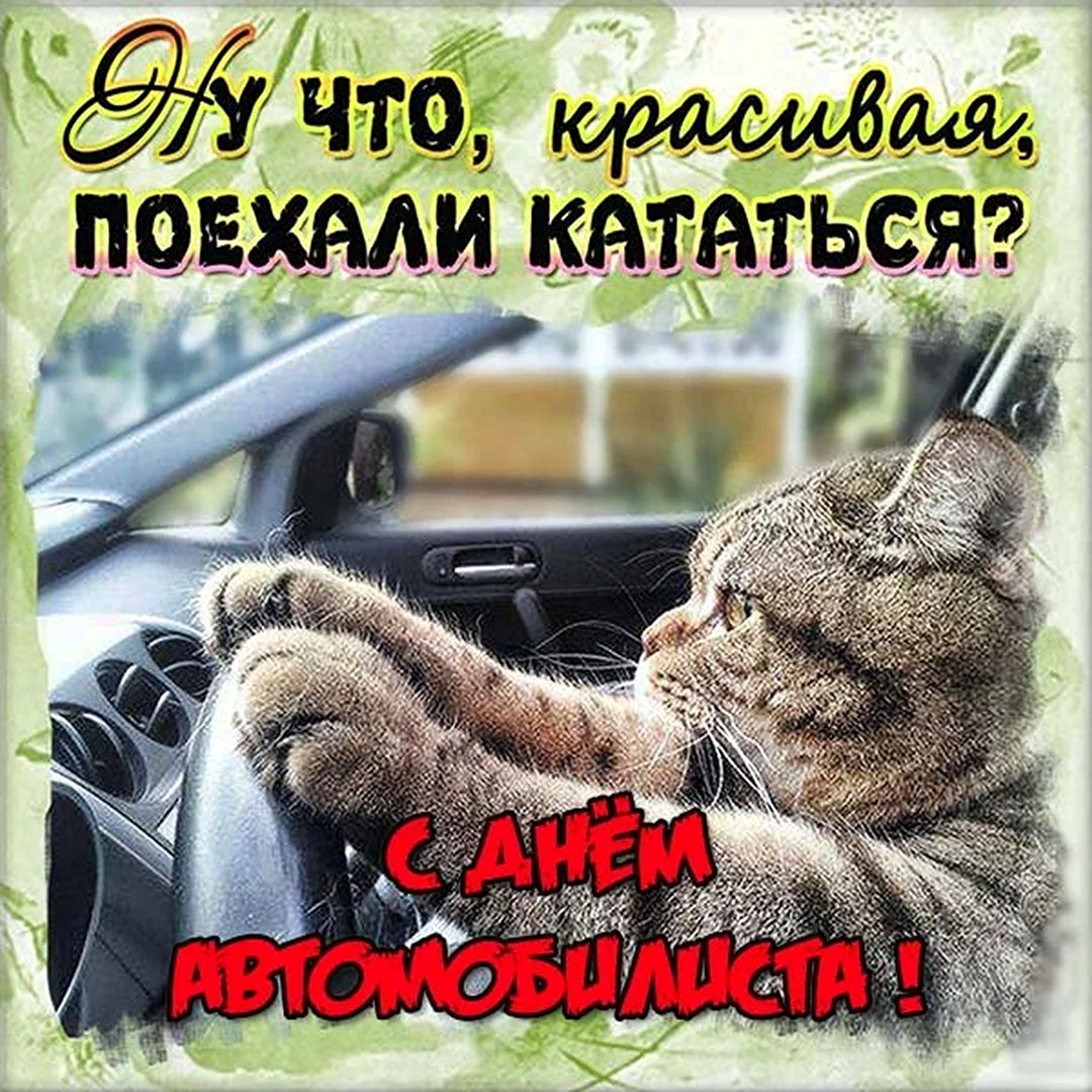 С днем автомобилиста