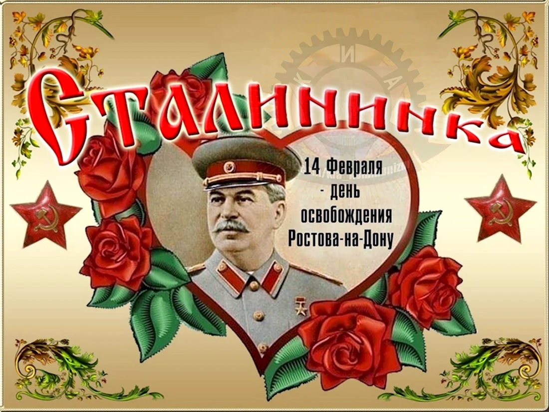 Сталинтинка 14 февраля